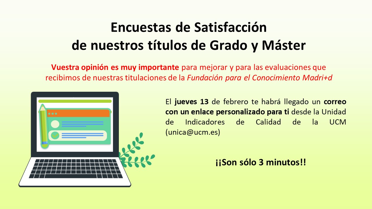 Encuesta Satisfación Máster